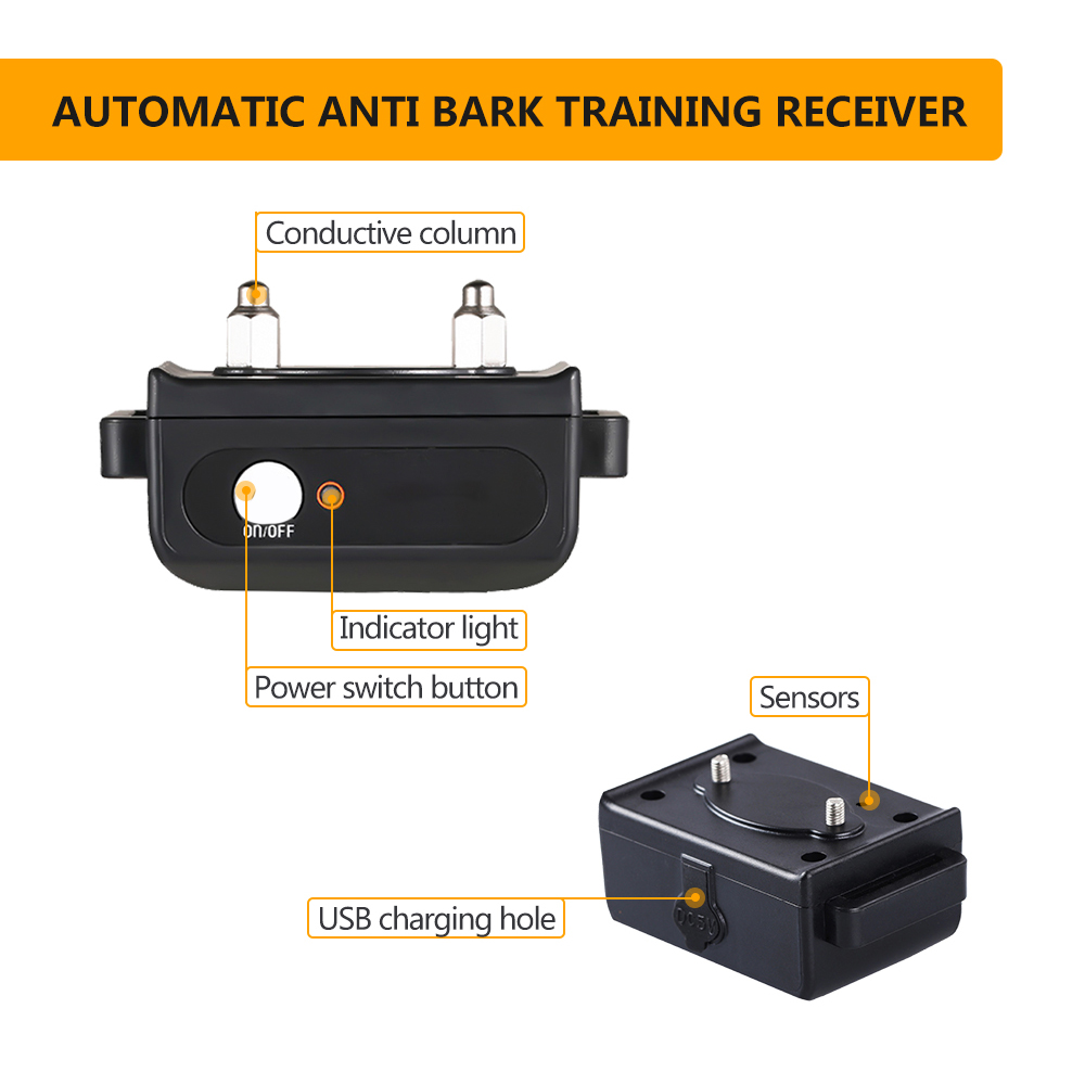 Rechargeable Dog Training Collar with Remote – Suitable for Small, Medium, and Large Dogs. Features Beep, Vibration, and Shock Modes, remote range up to 600 meters. Waterproof design for durability and reliability. - Image 9